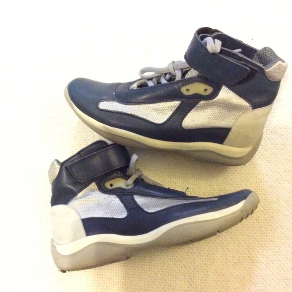 women's prada americas cup sneakers